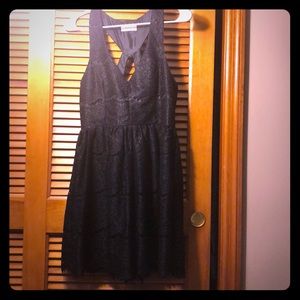 Medium black lace dress from Altar'd State